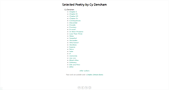 Desktop Screenshot of poetry.byjp.me